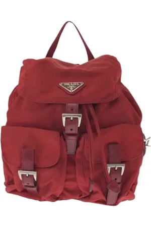 Prada Pre-owned Backpacks, female, , ONE SIZE, Pre-owned Canvas backpacks