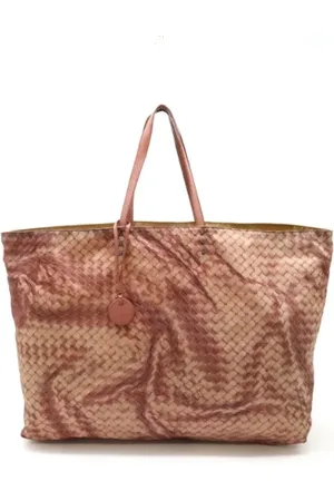Bottega Veneta Pre-owned Tote Bags, female, , ONE SIZE, Pre-owned Canvas totes