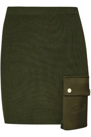 Liu Jo Ribbed Skirt with Pocket