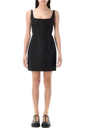 Marni Short Dresses, female, , XS, Dress with Wide Neckline