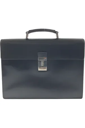 Prada Pre-owned Handbags, male, , ONE SIZE, Pre-owned Leather briefcases