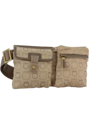 Salvatore Ferragamo Pre-owned Belt Bags, female, , ONE SIZE, Pre-owned Canvas crossbody-bags