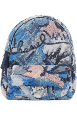 CHANEL Pre-owned Backpacks, male, , ONE SIZE, Pre-owned Canvas chanel-bags
