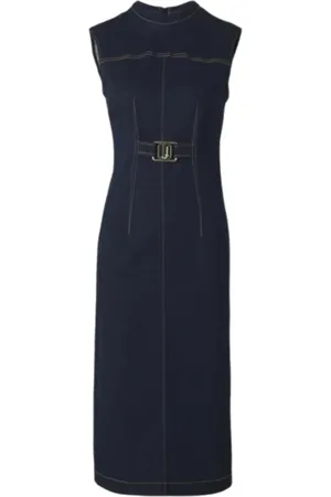 Liu Jo Midi Dresses, female, , L, Denim Tubino Dress