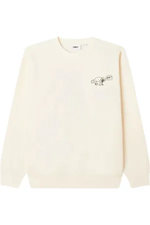 Obey Printed Sweatshirt with Hood, Regular Fit