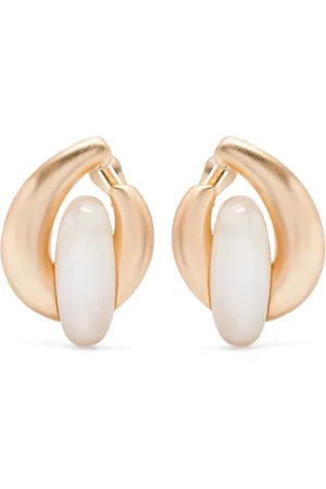 Cult Gaia Earrings, female, , ONE SIZE, Gold-tone Clip-On Earrings Pair
