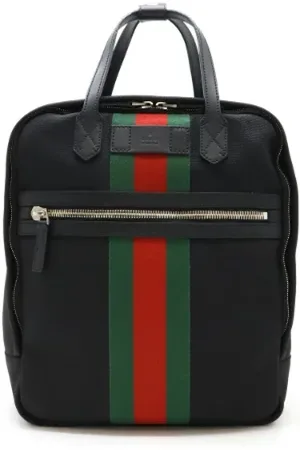 Gucci Pre-owned Backpacks, female, , ONE SIZE, Pre-owned Canvas backpacks