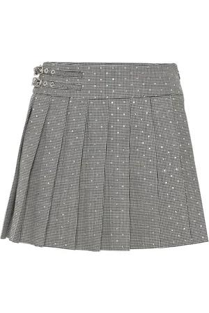 Philipp Plein Short Skirts, female, , M, Elegant Skirt with Lace Detail