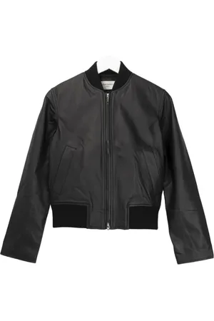 OFFICINE GENERALE Leather Jackets, female, , M, Leather Bomber Jacket
