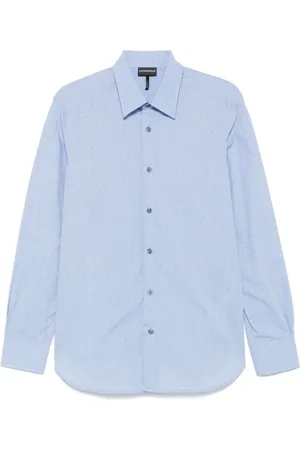 Emporio Armani Casual Shirts, male, , 3XL, Clear Buttoned Shirt