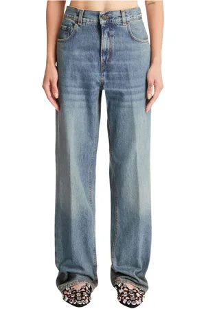 haikure Wide Jeans, female, , W29, High-waisted straight leg jeans regular fit