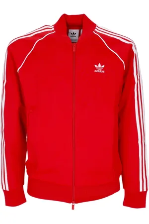 adidas Tracktop Better Track Jacket Scarlet/White