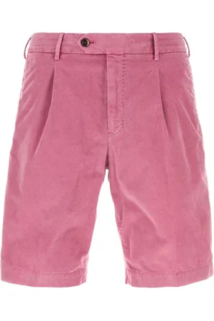 PT Torino Fuchsia Corduroy Bermuda Shorts