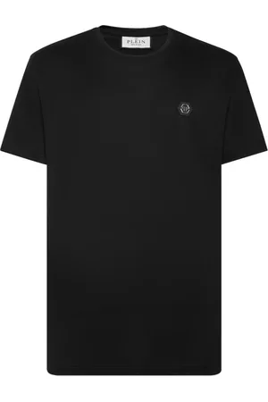 Philipp Plein T-Shirts, male, , L, Casual Cotton T-Shirt in