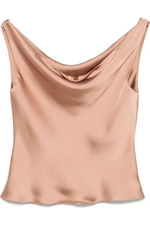 Norma Kamali Sleeveless Tops, female, , XS, Drop Shoulder Maria Top