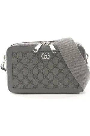 Gucci Pre-owned Cross Body Bags, male, , ONE SIZE, Pre-owned Canvas crossbody-bags