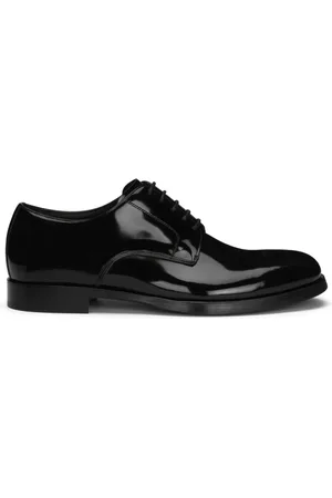 Dolce & Gabbana Business Shoes, male, , 6 UK, Patent Lace-Up Derby Shoes