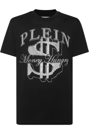 Philipp Plein T-Shirts, male, , 2XL, Casual Cotton T-Shirt in
