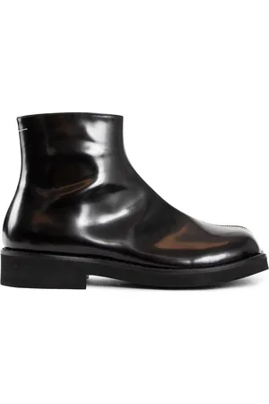 Maison Margiela Leather Ankle Boots Stylish