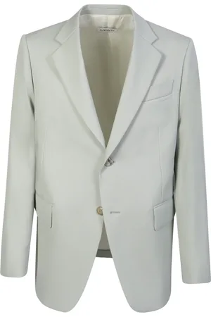 Lanvin Blazers, male, , M, Wool Blazer Peak Lapels