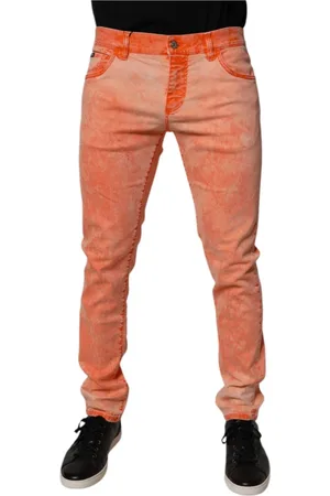 Dolce & Gabbana Skinny Jeans, male, , L, Tie Dye Skinny Denim Jeans