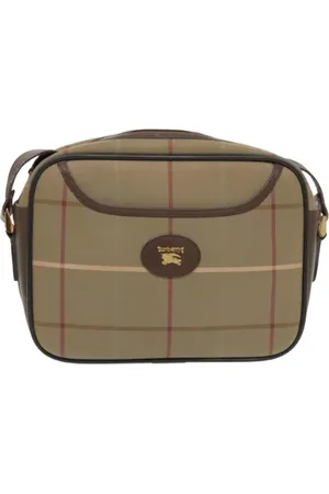 Burberry Pre-owned Cross Body Bags, female, , ONE SIZE, Pre-owned Canvas shoulder-bags