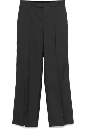 Gucci Wide Trousers, female, , XS, Grey Stylish Trousers