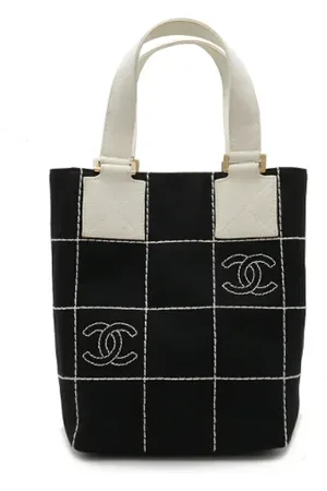 CHANEL Pre-owned Tote Bags, female, , ONE SIZE, Pre-owned Canvas totes