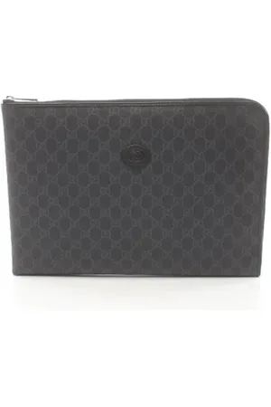 Gucci Pre-owned Clutches, male, , ONE SIZE, Pre-owned Canvas clutches