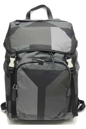 Prada Pre-owned Backpacks, female, , ONE SIZE, Pre-owned Canvas backpacks