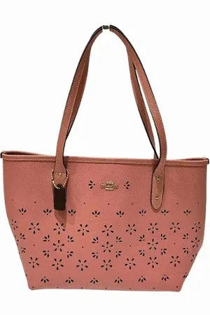 Coach Pre-owned Tote Bags, female, , ONE SIZE, Pre-owned Leather shoulder-bags
