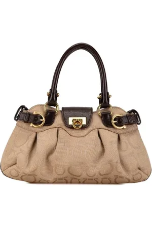 Salvatore Ferragamo Pre-owned Handbags, female, , ONE SIZE, Pre-owned Canvas handbags