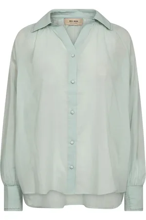 Mos Mosh Feminine Voile Shirt Surf Spray