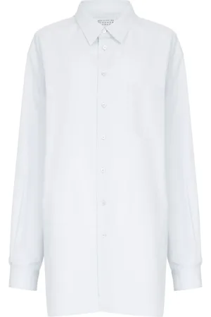 Maison Margiela Shirts, female, , XS, Clear Oversized Cotton Shirt