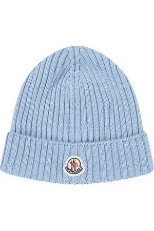 Moncler Hats & Caps, male, , S, Wool Beanie Hat for Boys