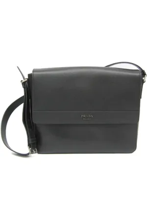 Prada Pre-owned Cross Body Bags, male, , ONE SIZE, Pre-owned Leather prada-bags