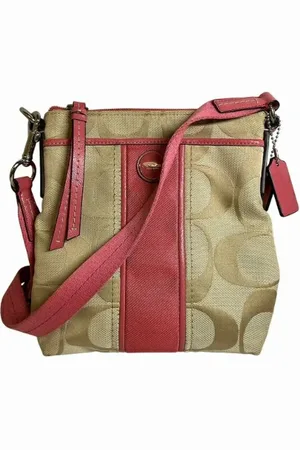 Coach Pre-owned Cross Body Bags, female, , ONE SIZE, Pre-owned Canvas shoulder-bags