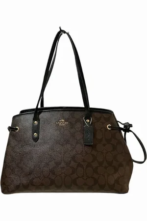 Coach Pre-owned Tote Bags, female, , ONE SIZE, Pre-owned Canvas totes