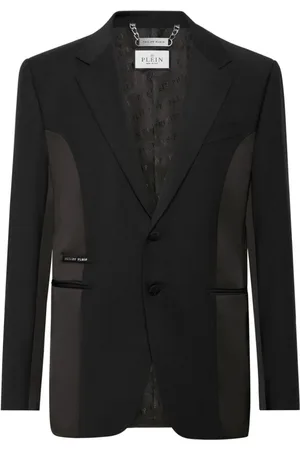 Philipp Plein Blazers, male, , L, Elegant Blazer with a Twist