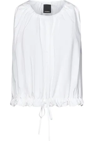 Pinko Blouses, female, , M, Drawstring Hem Topwear