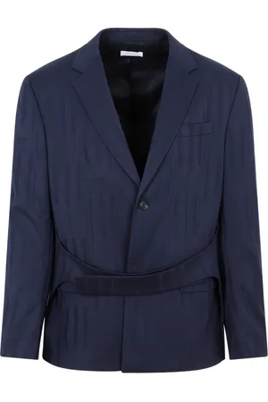 OFF-WHITE Blazers, male, , L, Wool Jacket Aw23