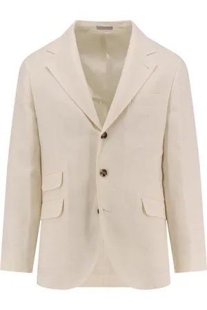 Brunello Cucinelli Linen Silk Wool Blazer