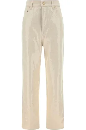 Golden Goose Straight Trousers, female, , W27, Sequin Denim Trousers