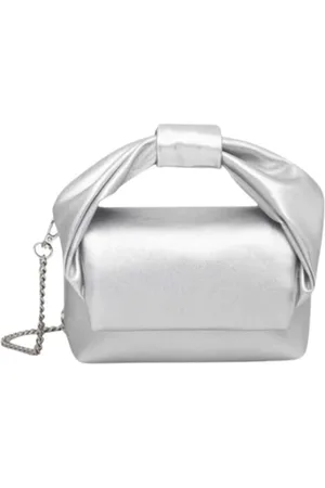 Liu Jo Silver Chain Clutch Bag