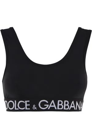 Dolce & Gabbana Sport Bras, female, , 2XS, Logo Band Top Made in Italy