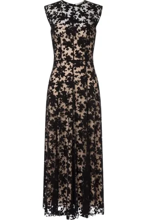 Serafini Romantic Lace Dress Slim Fit