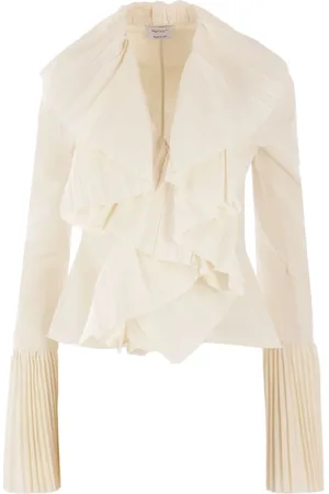Alexander McQueen White Elegant Shirt for Women