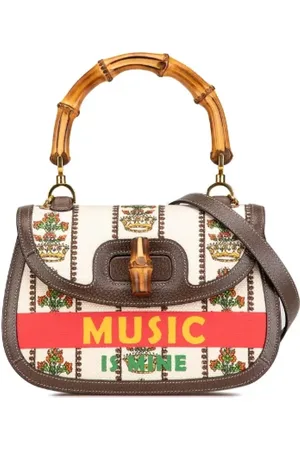 Gucci Pre-owned Canvas handbags