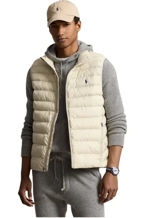 Ralph Lauren Packable Vest The Colden Basic Sand