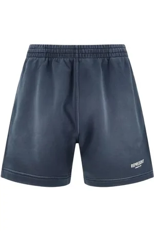 Represent Casual Shorts, male, , XL, Cotton Fleece Shorts Midnight Navy